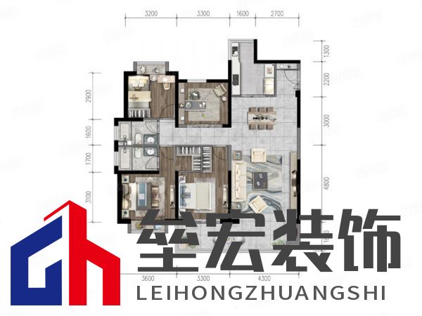 142㎡現(xiàn)代簡約丨 黑白格調(diào)下的溫柔空間！