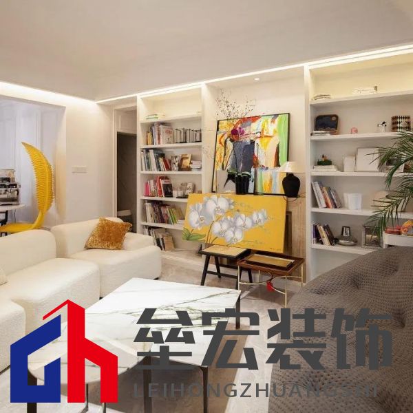 不愧是設計師的家丨暖白色設計，從客廳美到臥室